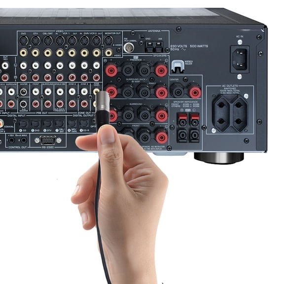 Tineasur Microphone Splitter Adapter PVC Steel Wire Assorted Color for Electric Mic Use