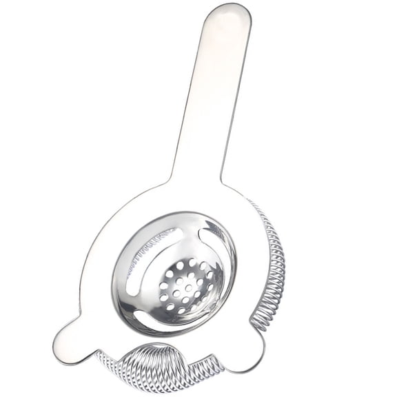 Tineasur Wear Resistant Stainless Steel Drink Strainer Suitable for Home Bar Coffee Shop Use
