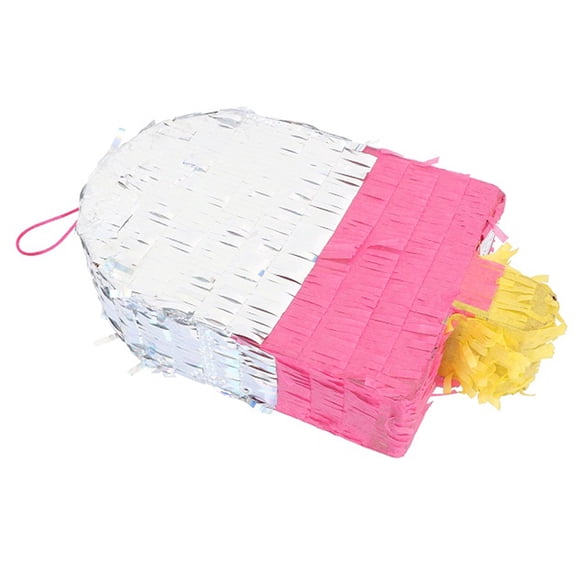 Tineasur Ice Cream Pinata Multi Color Hanging Decor for Holiday Parties