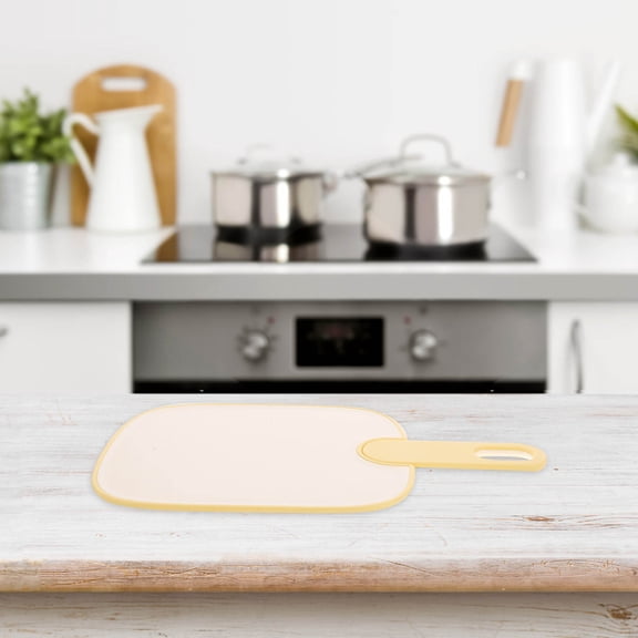 Tineasur 1Set Rectangle Plastic Cutting Board For Safe Food