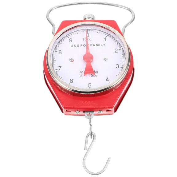 Tineasur Portable Hanging Scale Fishing Scale Metal 1Pack Design for Travel Use