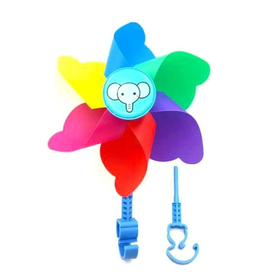 Tineasur Cute Rotary Windmill Mini Pinwheels for Friends PVC 1Pcs