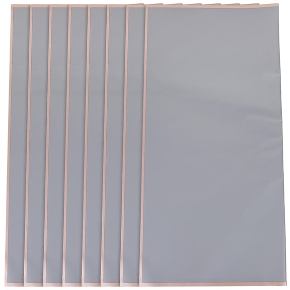 Tineasur Paper Wrapping Paper Matte Finish Grey 20 Sheets