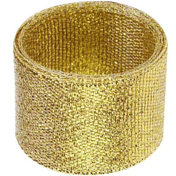 Tineasur Thick Ribbon Packaging Ribbon Women Golden Flower Arrangement Valentine's Roll