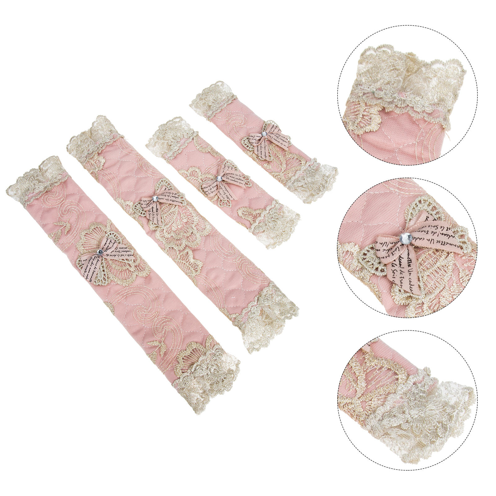 Pink - Handmade Cotton Fridge Handle Cover 44