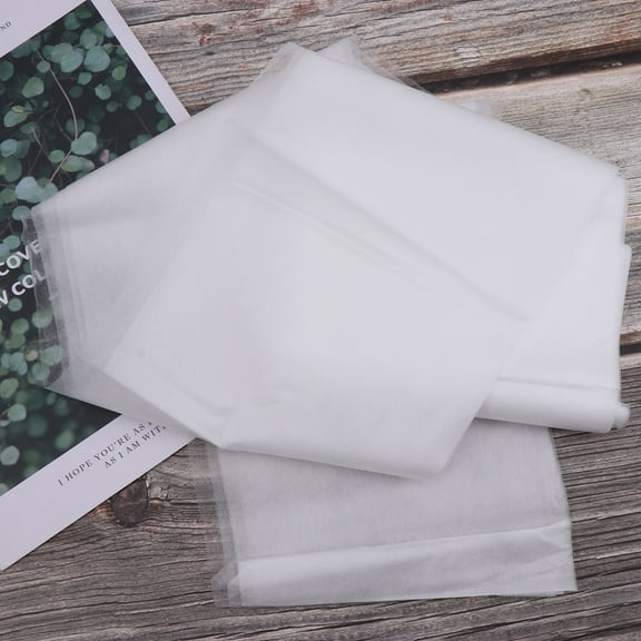 Tineasur 2Pcs Disposable Mattress Cover for Travel Nonwoven Fabric White