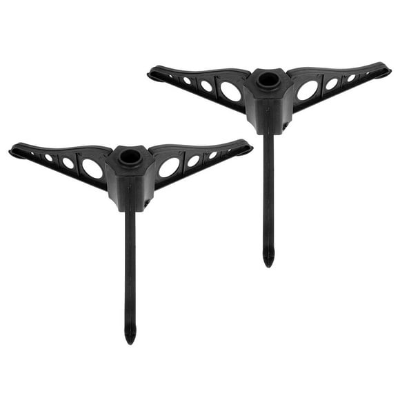 Tineasur 2Pcs Xmas Tree Stand Plastic Base Stable Support Holder for Artificial Trees