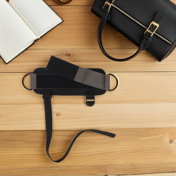 Tineasur 1Pair Light Brown Adjustable Ankle Straps for Cable Machine Fitness Leg Muscle Training