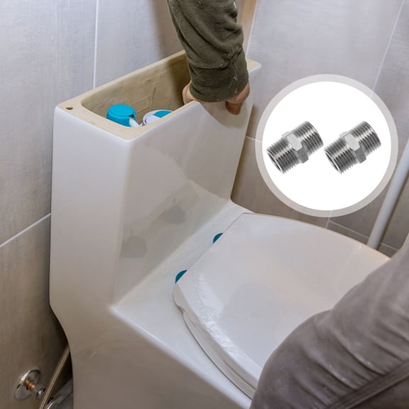 Tineasur Copper Wafer Check Valve 2pcs 1.3x0.8in Backflow Preventer Inline Valve