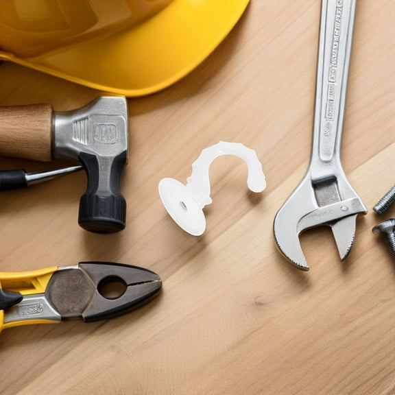 Tineasur White Iron Ceiling Hangers Easy Installation for Home Lighting and Plants