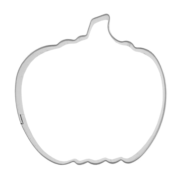 Tineasur 2pcs Pumpkin Cookie Cutter Stainless Steel Biscuit Mold Jack-O-Lantern Pie Cutter
