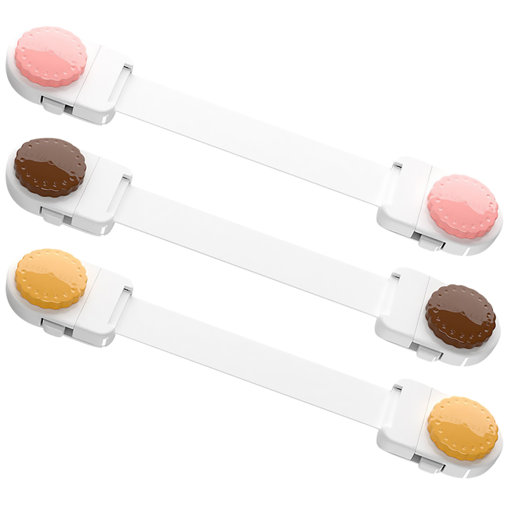 Tineasur 3pcs Child Proof Safety Locks Assorted Color for Home Safety ...
