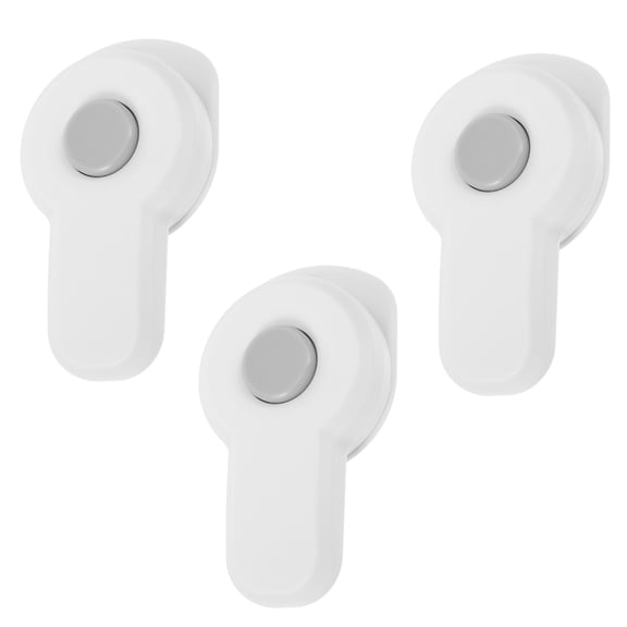 Tineasur child safety oven locks 3pcs plastic white for kitchen safety
