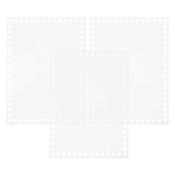 Tineasur Transparent Acrylic Weaving Board for Creative Handcraft Projects Versatile Use