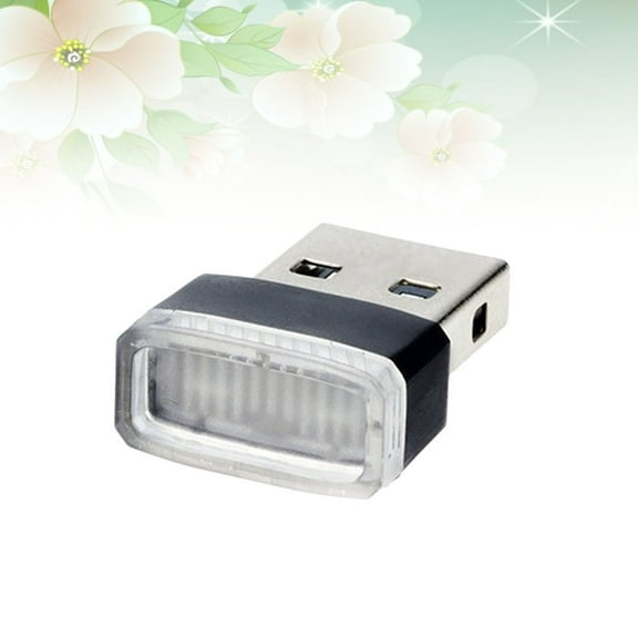 Tineasur High Brightness Blue LED USB Light for Vehicle Interior with Soft Matte Shade and Low Energy