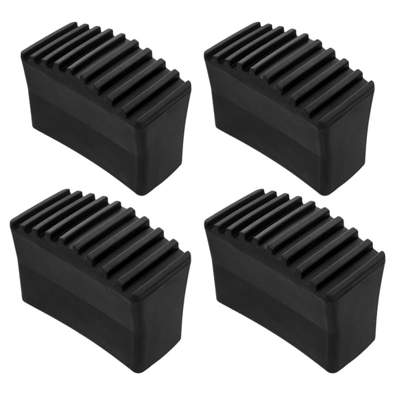 Tineasur 4Pcs Ladder Non Slip Feet Pads with High Friction Rubber Cushion for Secure Durable Noise Reduction