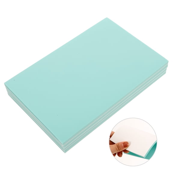 Tineasur 4Pcs Rubber Stamp Blocks for Diy Engraving and Hand Carving Art Practice Material