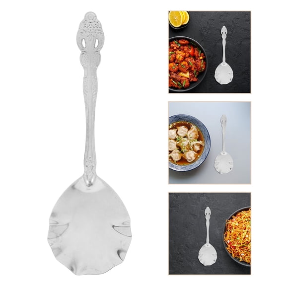 Tineasur Stainless Steel Seashell Spoon Set, Stylish and Flatware for Kitchen, Dining, and Home Use, Easy to Clean