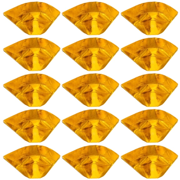 Tineasur Handmade Golden Paper Ingots for Cultural Festivals and Home Use 500Pcs