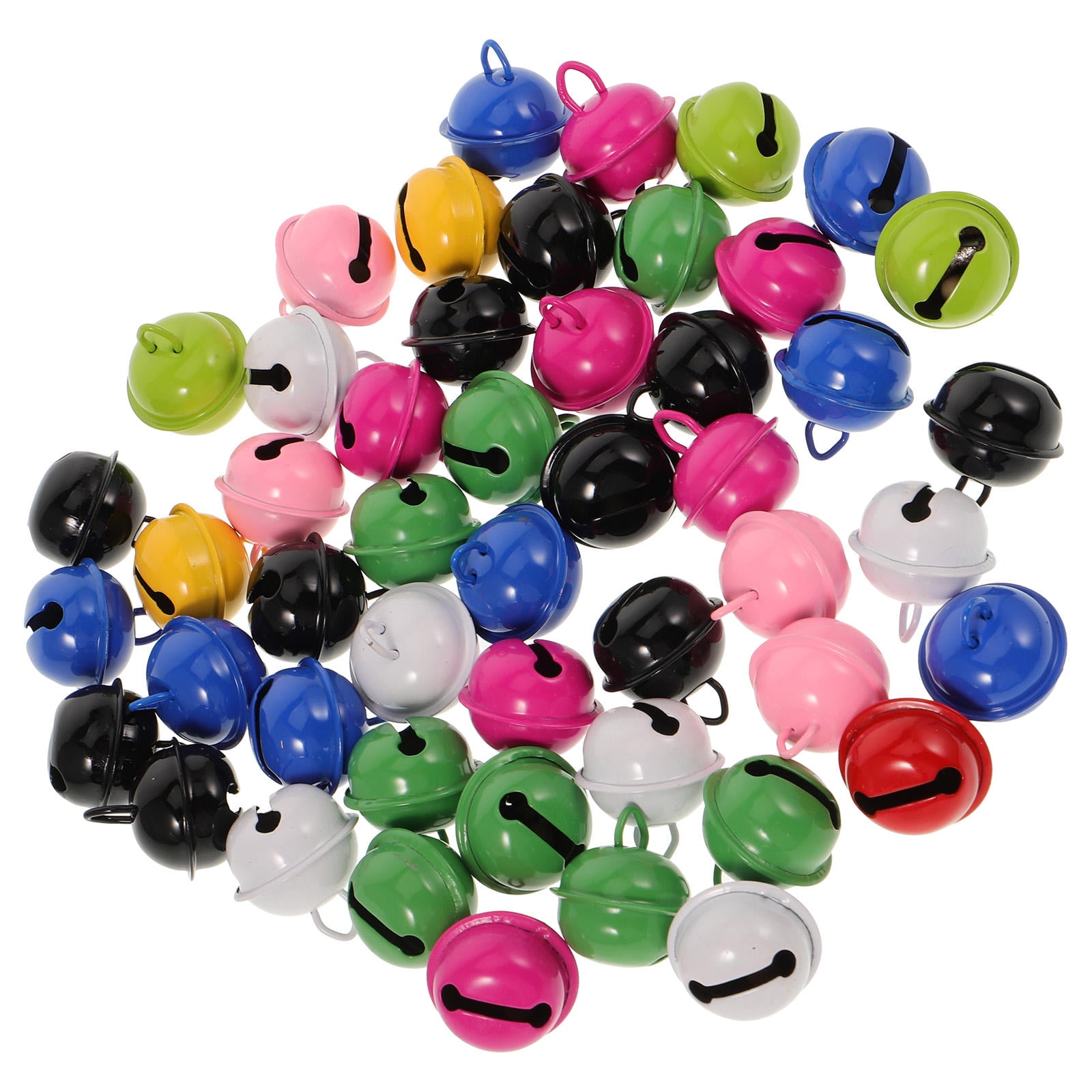 Tineasur Colorful Bells Iron 50Set Assorted Color Ornaments - Walmart.com