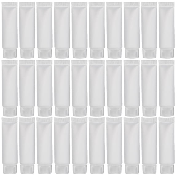 Tineasur 50Pcs Portable Squeeze Bottles Storage Solution for Travel and Business Trips