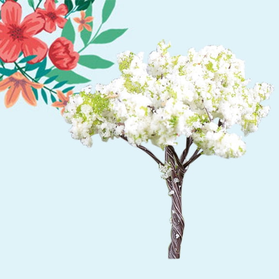 Tineasur Artificial Tree Decoration for Home Kitchen Office and Fireplace with Simulation Effect