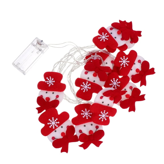 Tineasur 1Pc Adorable Snowman ng Lights LED Decorative Assorted Color for Xmas Party