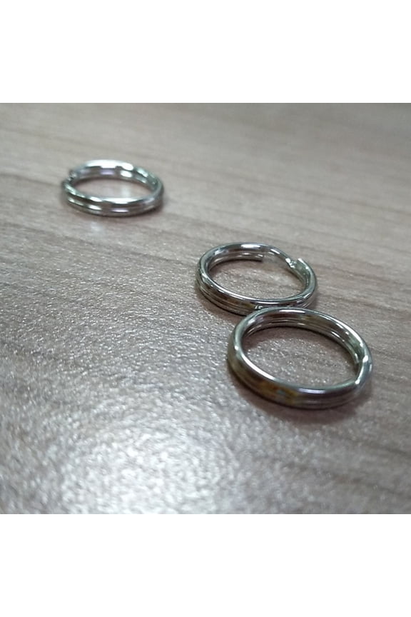 580Pcs Split Key Bulk Metal Keychain Circles for Organizing Keys and Crafts