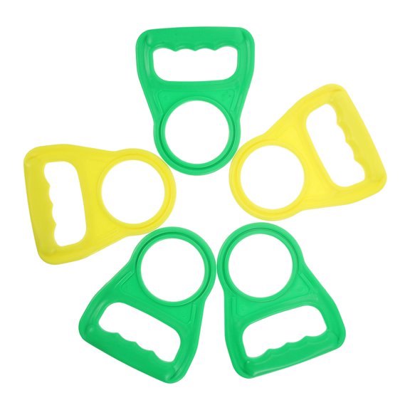 Tineasur 5Pcs Water Bottle Carrier Grip Ergonomic Design for Supermarkets and Office Use