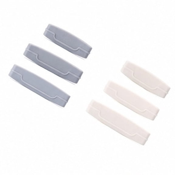 Tineasur 6pcs Manual Toothpaste Squeezer Rolling Tube Extruder for Bathroom Use