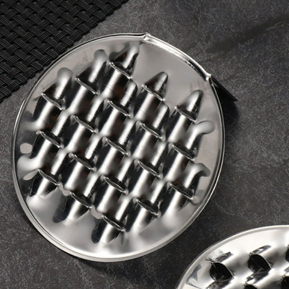 Tineasur 8Pcs Scraping Stainless Steel Silver Kitchen Tools for Cooking