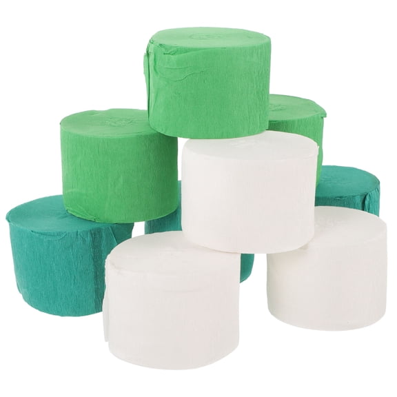 Tineasur Colored Crepe Streamers Decorative Party Streamers for Birthday Party and Weddings