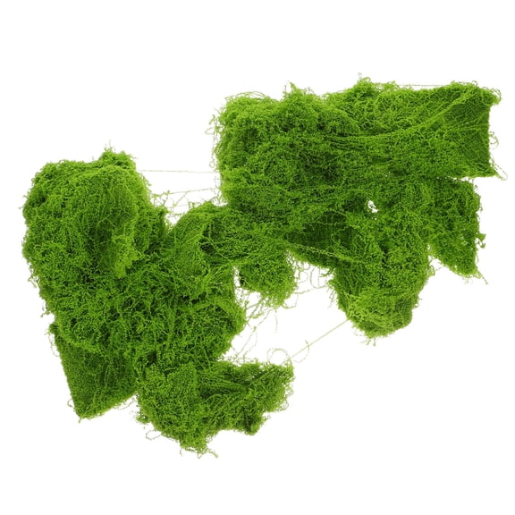 Tineasur Light Green Realistic Artificial Moss for Floral Arrangements and Aquarium Plant Decor