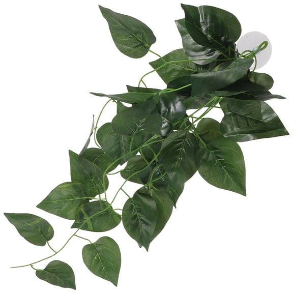 Tineasur Vivid Green Reptile Terrarium Plant, Safe and Durable, No Light Required