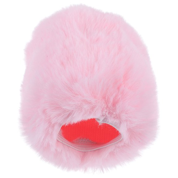 Tineasur Pink Artificial Plush Microphone Wind Cover Durable Windscreen Muff for Recording