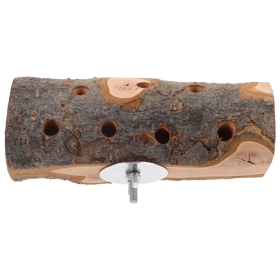 Tineasur Bird Stand Pole Wooden Multi for Pet Owners 1Set