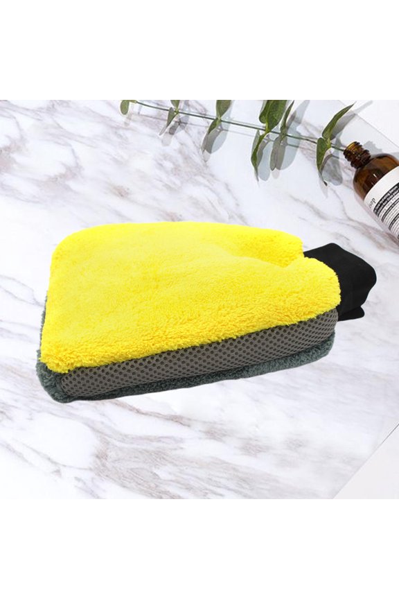 Ultra Absorbent Car Wash Gloves for Auto Detailing, Vehicle Cleaning and Care, Multi-