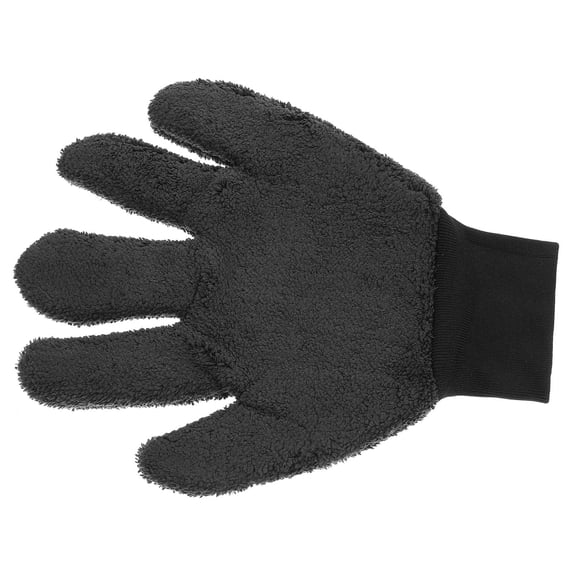 Tineasur Car Wash Glove with Fleece Scrubber for Scratch-Free Cleaning, 1 Pack Car Cleaning Mitt