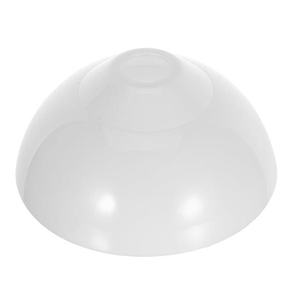 Tineasur White PP Plastic Dome Ceiling Pendant Light Shade 245mm Diameter