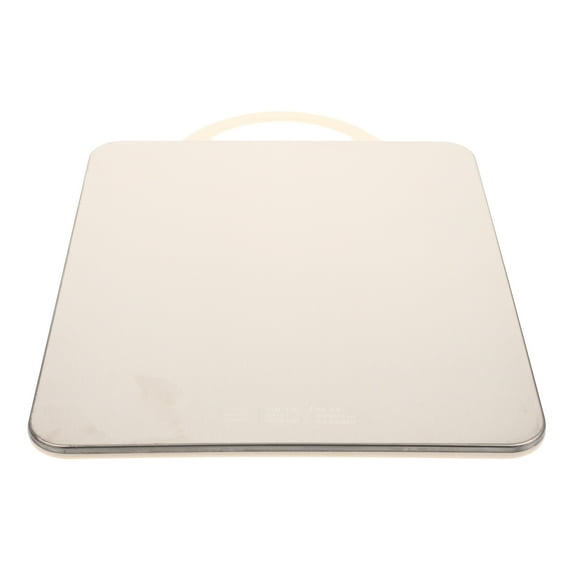 Tineasur Stainless Steel Cutting Boards for Kitchen Chopping Board PP Silver 1Pack 28X23CM