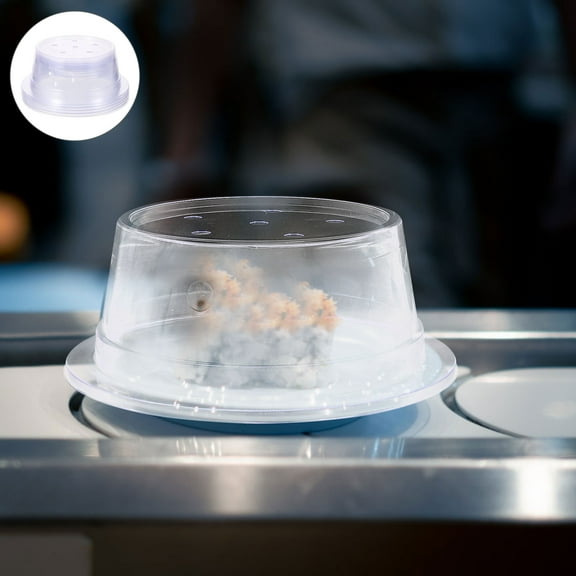 Tineasur Serving Dish Covers Food Cover Round 5Pcs 6.1x6.1in Plastic