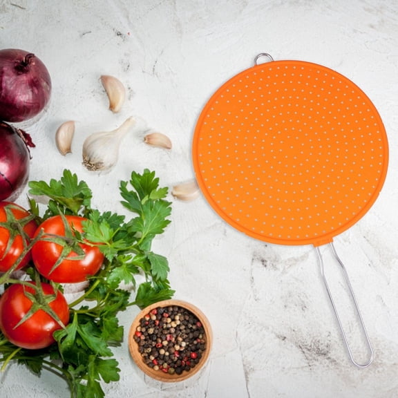 Tineasur Cooking Splatter Screen Silicone Anti Splash Shield for Kitchen Supplies 1Pack