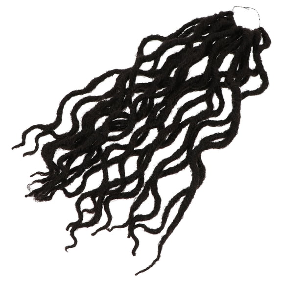 Tineasur Wigs for Women Afro Dreadlock Wigs Black High Temperature Fiber 1Pack