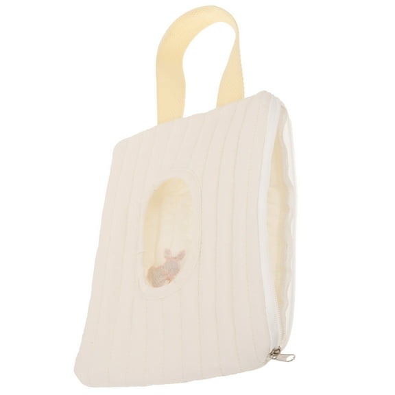 Tineasur Portable Wipes Dispenser Bag with Cute Bunny Design, Reusable Pouch for Diaper Changes and Travel Convenience
