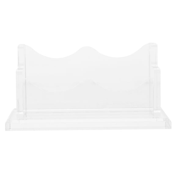 Tineasur Business Cards Base Desktop Card Stand Acrylic 1Pack
