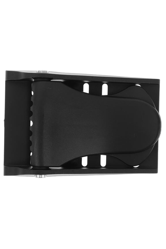 Fishing Belt Buckle Cam Buckle Design Black 1Pack