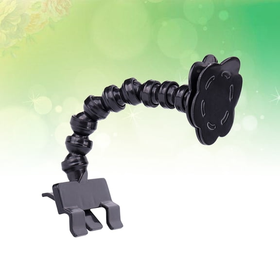 Tineasur Flexible Camera Tripod Selfie Stick Pet Owners Outdoor Activities Black 1Set