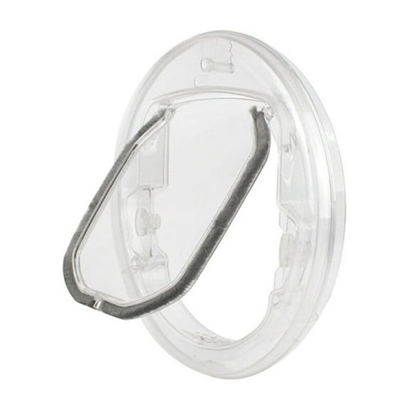 Tineasur White Pet Hole Door Made from Strong Acrylic Material with Silent Brush