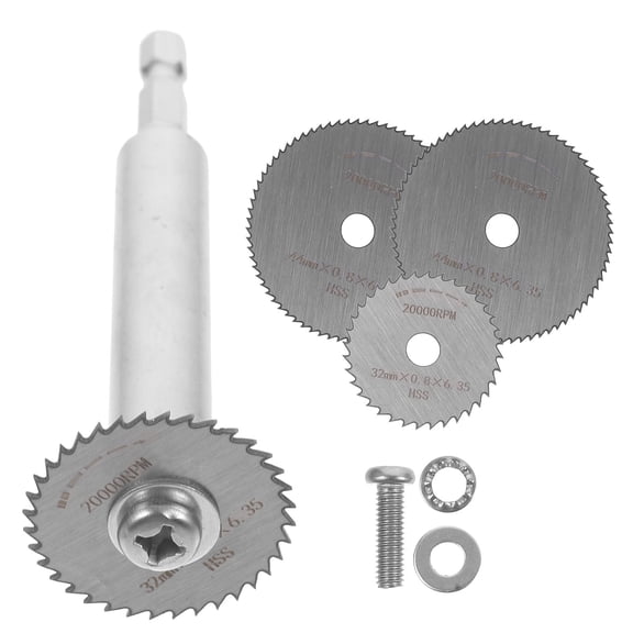 Tineasur Saw Blade Connector Silver Iron for Connecting PVC and Plastic