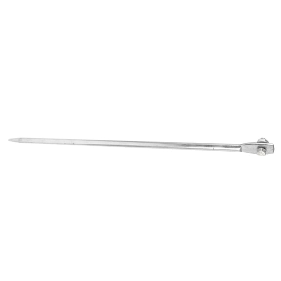 Tineasur Electric Fence Wire Ground Rod 1Pcs Galvanized Metal for Fence Setup